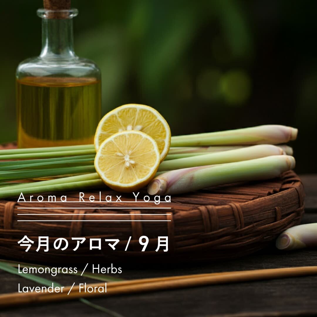 ヨガ教室NOA / アロマリラックスヨガ / 9月のアロマ