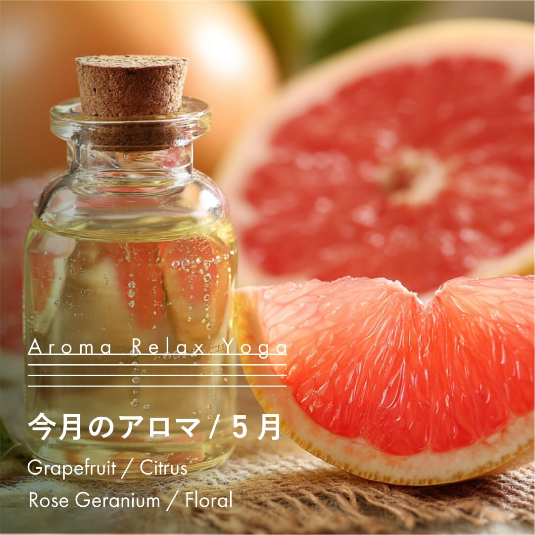 ヨガ教室NOA / アロマリラックスヨガ / 5月のアロマ
